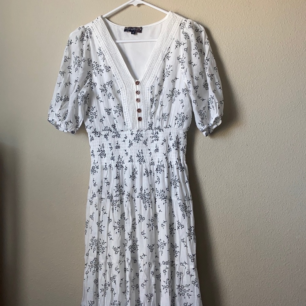 J.Glee white summer dress